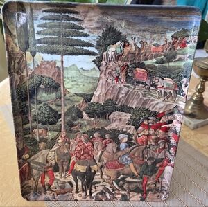 Vintage Quality Importe Decocrative Tray "Procession of the Magi"